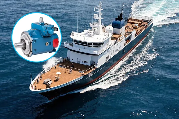 Bomba de pistón axial A4VSO500DP, para el sector naval