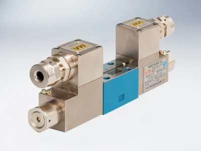 Válvula solenoide proporcional a prueba de explosiones con inversión de flujo (5X) 